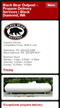 Mobile Screenshot of blackbearpropane.com