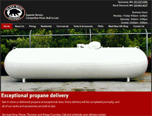 Tablet Screenshot of blackbearpropane.com